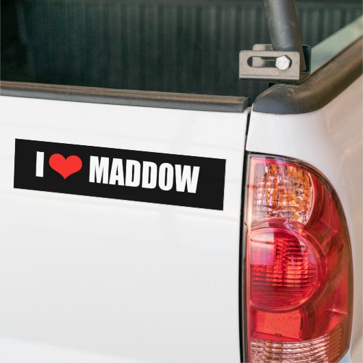 MADDOW-verkiezingsgestel Bumpersticker (Op Truck)