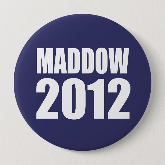 MADDOW-verkiezingsgestel Ronde Button 4,0 Cm (Voorkant)