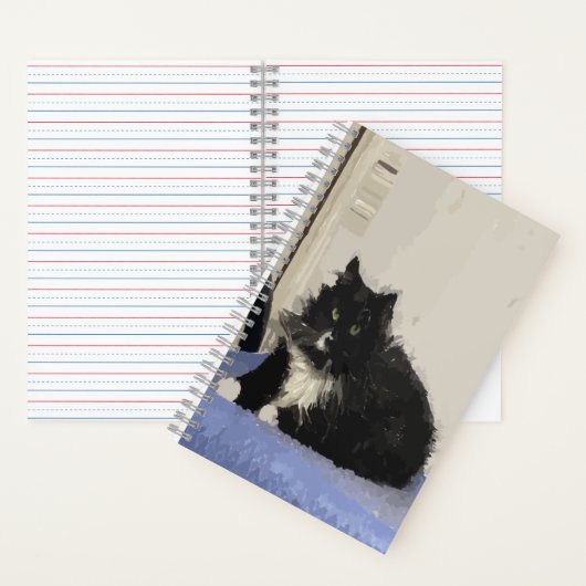 Maddy The Cat Spiral Notitieboek (Binnen)