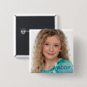 MADDY VIERKANTE BUTTON 5,1 CM (Voorkant /achterkant)