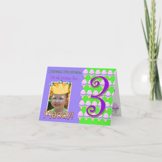 Maddy's uitnodiging (Voorkant)