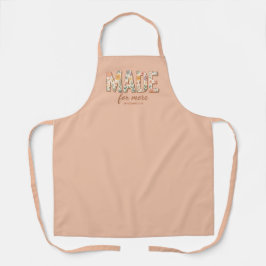 Made for More Apron in Soft Peach Color Schort