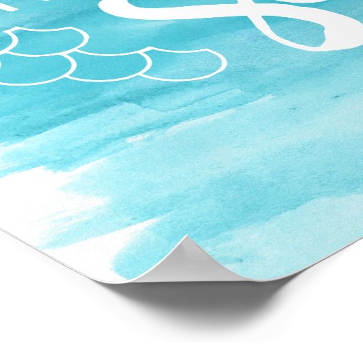 Made for the Zee Waterverf Poster (Hoek)