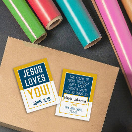 'Made For You' Shoebox Kaart - Navy/Gold Notitiekaartje