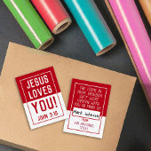 'Made For You' Shoebox Kaart - Rood Notitiekaartje