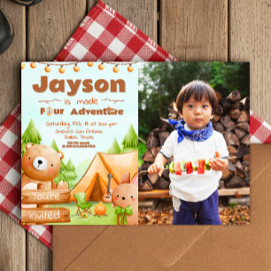 Made Four Adventure - Kamperen met Afbeelding Kaart