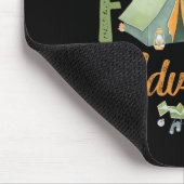 Made Four Avontuur 4e Verjaardag Camping Thema Fee Muismat (Hoek)