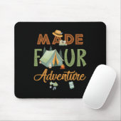 Made Four Avontuur 4e Verjaardag Camping Thema Fee Muismat (Met muis)