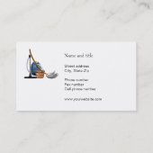 Made-id-service reinigen Maak verbinding met uw kl Visitekaartje (Achterkant)