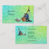 Made-id-service reinigen Maak verbinding met uw kl Visitekaartje (Voorkant / Achterkant)