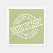 Made in 1937 servet (Voorkant)