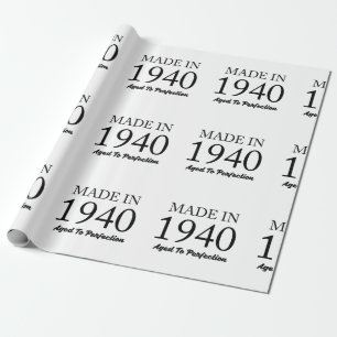 Made in 1940 cadeaupapier
