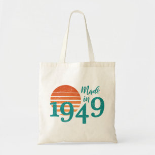 Made in 1949  tote bag