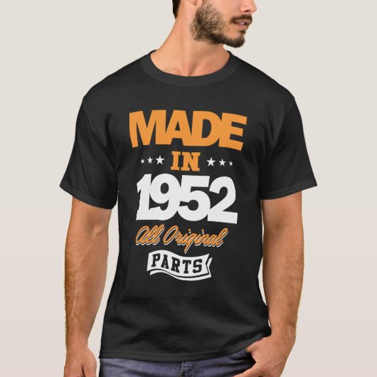 Made in 1952 t-shirt (Voorkant)