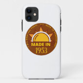 MADE IN 1953 grappig verjaardagscadeau Case-Mate iPhone Case (Achterkant)