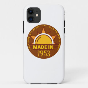MADE IN 1953 grappig verjaardagscadeau Case-Mate iPhone Case
