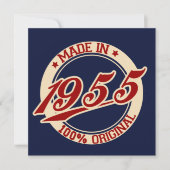 Made in 1955 kaart (Voorkant)