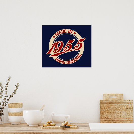 Made in 1955 poster (Keuken)