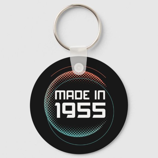Made in 1955 sleutelhanger (Voorkant)