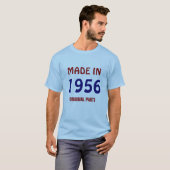 Made in 1956 t-shirt (Voorkant volledig)