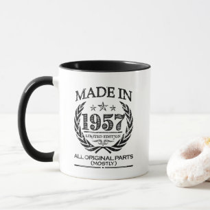 Made in 1957 - Funny 60th Birthday Mok