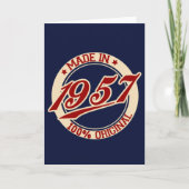 Made in 1957 kaart (Voorkant)