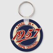 Made in 1957 sleutelhanger (Voorkant)