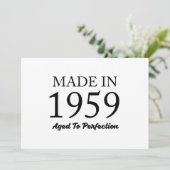 Made in 1959 kaart (Staand voorkant)