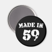 Made in 1959 magneet (Voorkant / Achterkant)