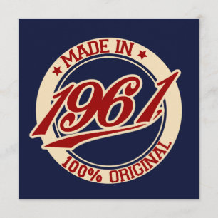 Made in 1961 kaart