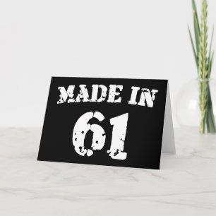 Made in 1961 kaart