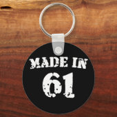 Made in 1961 sleutelhanger (Voorkant)