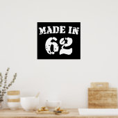 Made in 1962 poster (Keuken)