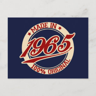 Made in 1965 briefkaart
