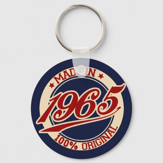 Made in 1965 sleutelhanger (Voorkant)