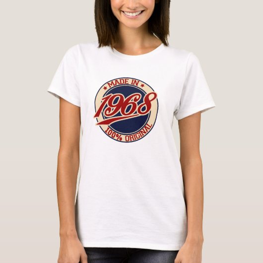 Made in 1968 t-shirt (Voorkant)