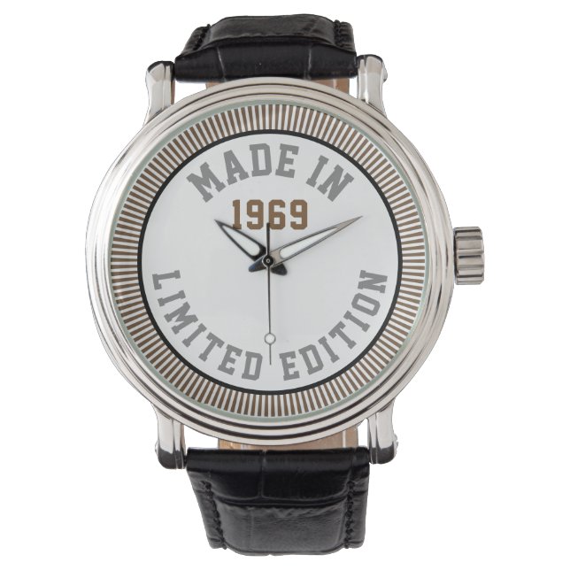 Made in 1969 horloge (Voorkant)