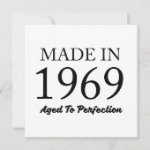 Made in 1969 kaart (Voorkant)
