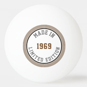 Made in 1969 pingpongbal