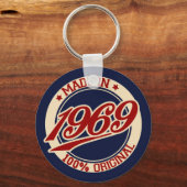 Made in 1969 sleutelhanger (Voorkant)
