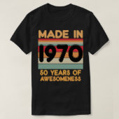 Made in 1970 t-shirt (Design voorkant)