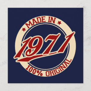 Made in 1971 kaart