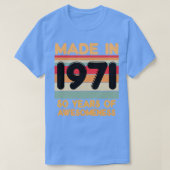 Made in 1971 t-shirt (Design voorkant)