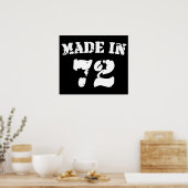 Made in 1972 poster (Keuken)