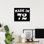 Made in 1972 poster (Thuiskantoor)
