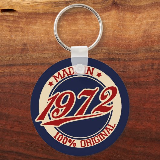 Made in 1972 sleutelhanger (Voorkant)