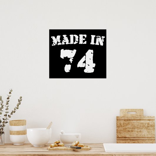 Made in 1974 poster (Keuken)