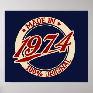Made In 1974 Poster