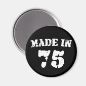 Made in 1975 magneet (Voorkant / Achterkant)