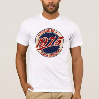 Made in 1975 t-shirt